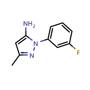 1-(3-fluorophenyl)-3-methyl-1H-pyrazol-5-amine
