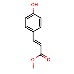 Chemical structure of Methyl p-coumarate , CAS 3943-97-3, AChemBlock W170687