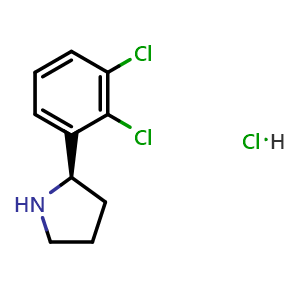 (2R)-2-(2,3-dichlorophenyl)pyrrolidine hydrochloride