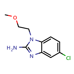 5-chloro-1-(2-methoxyethyl)-1H-benzo[d]imidazol-2-amine