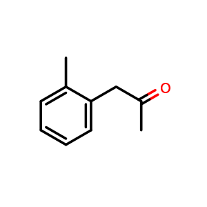 Chemical structure of 1-(2-Methylphenyl)-2-propanone , CAS 51052-00-7, AChemBlock W170748