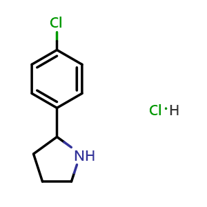2-(4-chlorophenyl)pyrrolidine hydrochloride