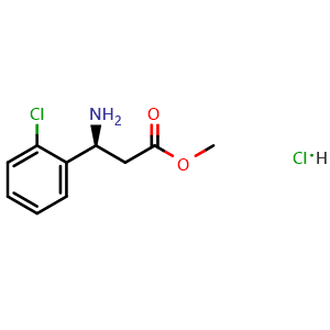 methyl (3S)-3-amino-3-(2-chlorophenyl)propanoate hydrochloride