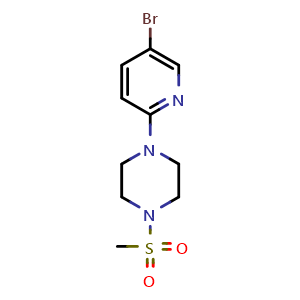 1-(5-Bromopyridin-2-yl)-4-(methylsulfonyl)piperazine