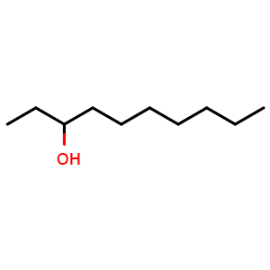 Chemical structure of 3-Decanol , CAS 1565-81-7, AChemBlock W170882
