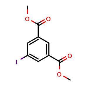 Chemical structure of Dimethyl 5-iodoisophthalate , CAS 51839-15-7, AChemBlock W170929
