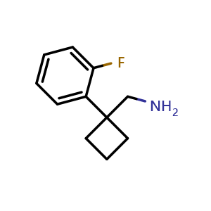 1-(2-Fluorophenyl)cyclobutanemethanamine