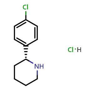 (2R)-2-(4-chlorophenyl)piperidine hydrochloride