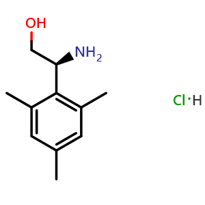 (2S)-2-amino-2-(2,4,6-trimethylphenyl)ethanol hydrochloride