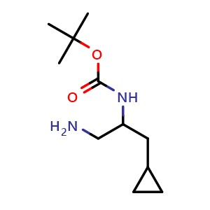 2-(Boc-amino)-3-cyclopropyl-propanamine
