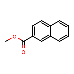 Chemical structure of Methyl 2-naphthoate , CAS 2459-25-8, AChemBlock W171161