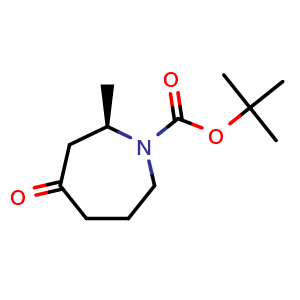 tert-butyl (2R)-2-methyl-4-oxo-azepane-1-carboxylate