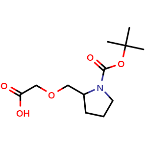 N-Boc-2-(pyrrolidin-2-ylmethoxy)acetic acid