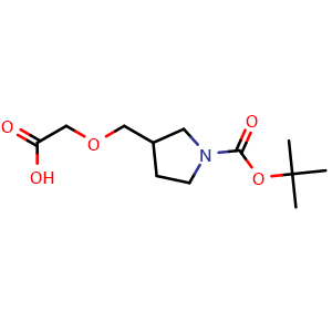 N-Boc-2-(pyrrolidin-3-ylmethoxy)acetic acid