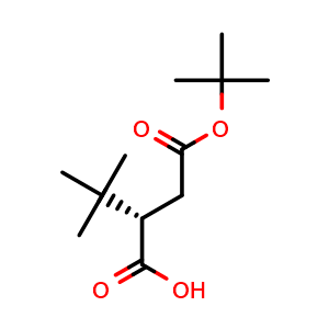 (S)-4-(tert-Butoxy)-2-(tert-butyl)-4-oxobutanoic Acid