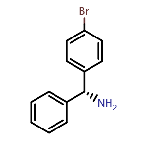 benzenemethanamine, 4-bromo-alpha-phenyl-, (R)-