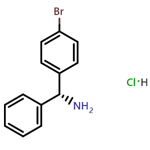 benzenemethanamine, 4-bromo-alpha-phenyl-, (R)- hydrochloride