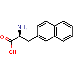 Chemical structure of H-2-Nal-OH , CAS 58438-03-2, AChemBlock W171343