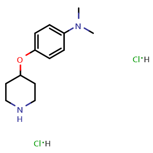 N,N-Dimethyl-4-(4-piperidinyloxy)benzenamine dihydrochloride