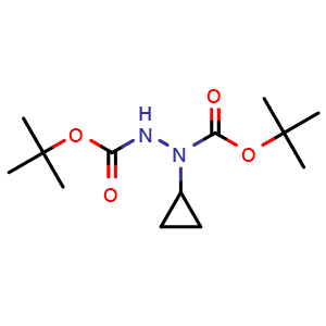tert-butyl N-(tert-butoxycarbonylamino)-N-cyclopropyl-carbamate