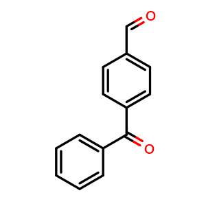 Chemical structure of 4-benzoylbenzaldehyde , CAS 20912-50-9, AChemBlock W171452