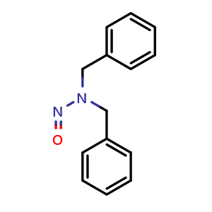 Chemical structure of N-Nitrosodibenzylamine , CAS 5336-53-8, AChemBlock W171464