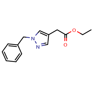 ethyl 2-(1-benzyl-1H-pyrazol-4-yl)acetate