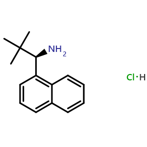 (1R)-2,2-dimethyl-1-(naphthalen-1-yl)propan-1-amine hydrochloride