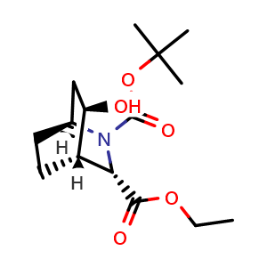 O2-tert-butyl O3-ethyl (1S,3S,4S,5R)-5-hydroxy-2-azabicyclo[2.2.2]octane-2,3-dicarboxylate