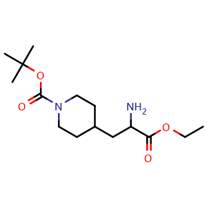 a-Amino-1-Boc-4-piperidinepropanoic acid ethyl ester