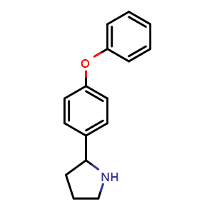 2-(4-phenoxyphenyl)pyrrolidine