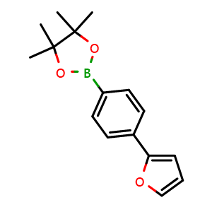 2-(4-(Furan-2-yl)phenyl)-4,4,5,5-tetramethyl-1,3,2-dioxaborolane
