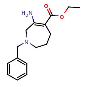 Ethyl 3-Amino-1-benzyl-2,5,6,7-tetrahydro-1H-azepine-4-carboxylate