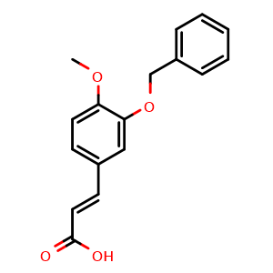 (2E)-3-[3-(benzyloxy)-4-methoxyphenyl]prop-2-enoic acid