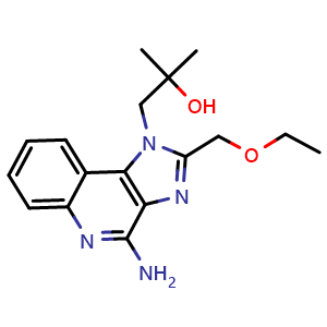 Chemical structure of Resiquimod , CAS 144875-48-9, AChemBlock W171722