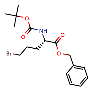 N-Boc-5-bromo-L-norvaline benzyl ester