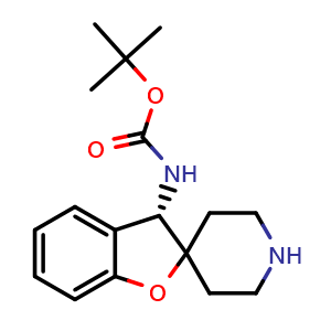 tert-butyl N-[(3S)-spiro[3H-benzofuran-2,4'-piperidine]-3-yl]carbamate