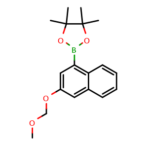 2-[3-(methoxymethoxy)-1-naphthyl]-4,4,5,5-tetramethyl-1,3,2-dioxaborolane