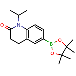 1-isopropyl-6-(4,4,5,5-tetramethyl-1,3,2-dioxaborolan-2-yl)-3,4-dihydroquinolin-2-one