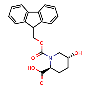 (2S,5R)-1-(9H-fluoren-9-ylmethoxycarbonyl)-5-hydroxy-piperidine-2-carboxylic acid