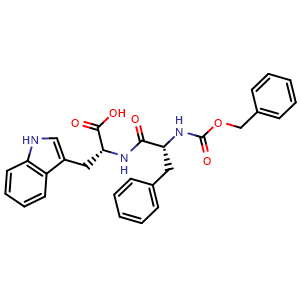 Cbz-D-phenylalanyl-D-tryptophan