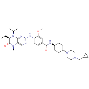 Chemical structure of Volasertib , CAS 755038-65-4, AChemBlock W172012