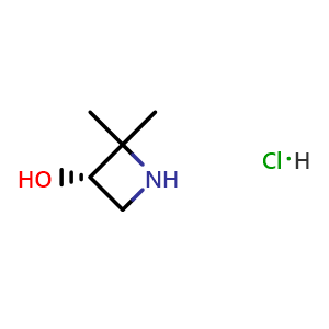 (3S)-2,2-dimethylazetidin-3-ol;hydrochloride