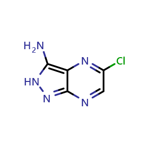 5-chloro-2H-pyrazolo[3,4-b]pyrazin-3-amine