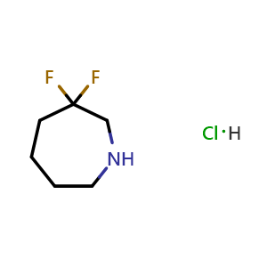 3,3-difluoroazepane;hydrochloride