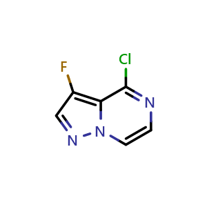 4-chloro-3-fluoro-pyrazolo[1,5-a]pyrazine