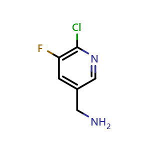(6-chloro-5-fluoropyridin-3-yl)methanamine