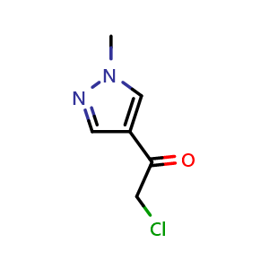 2-chloro-1-(1-methylpyrazol-4-yl)ethanone