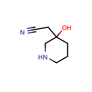 2-(3-Hydroxy-3-piperidyl)acetonitrile