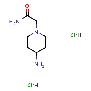 2-(4-Aminopiperidin-1-yl)acetamide dihydrochloride